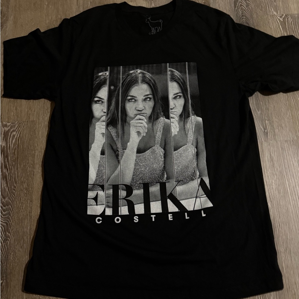 Black Erika Costell Graphic Tee